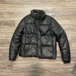 Black Puffy Marc Jacobs Coat